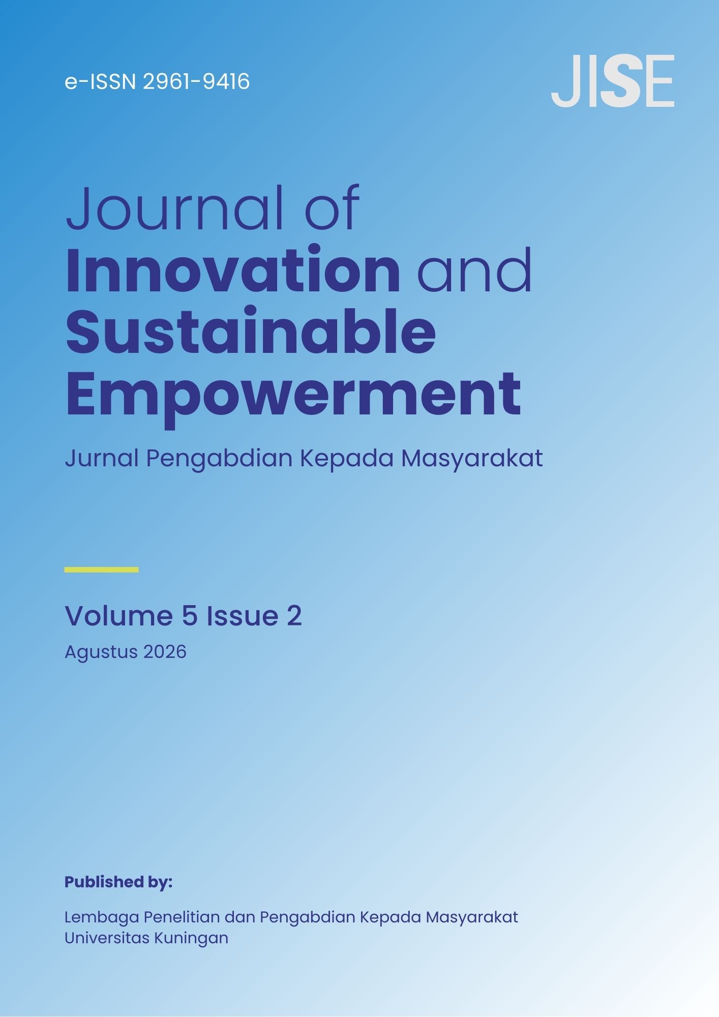 					View Vol. 5 No. 2 (2026): IN PRESS
				